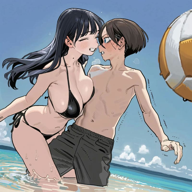 โดจิน อันนะ ยามาดะ ชายหาด NTR แปลไทย